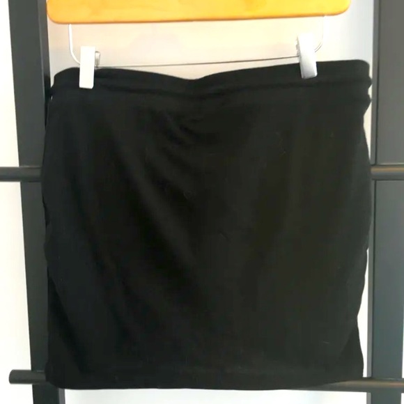 ❤️ Short fleece-style cotton skirt ZARA - Picture 2 of 2